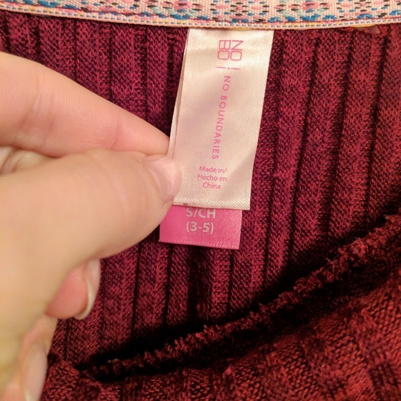 No boundaries ♥️ 3/4 sleeve pullover S - Picture 2 of 4